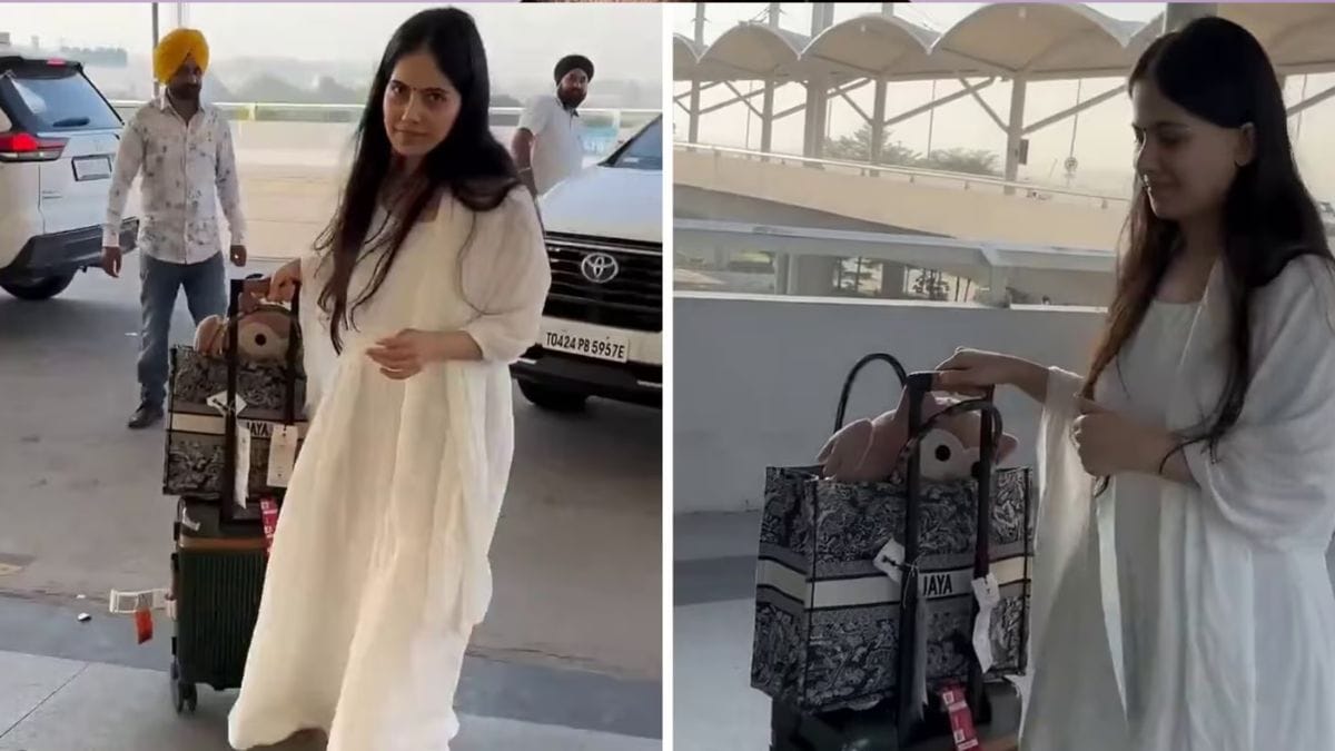 WATCH: Spiritual speaker Jaya Kishori trolled for using Dior luxury bag worth Rs 2 lacs, issues clarification on viral video, 'I guarantee that...'