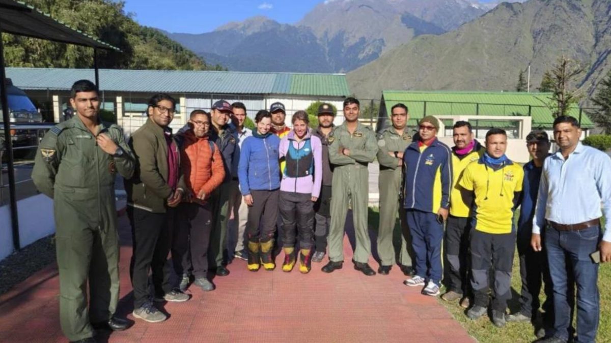 American and British climbers, stranded on Indian Himalayan peak for 3 days, rescued American and British climbers, stranded on Indian Himalayan peak for 3 days, rescued
