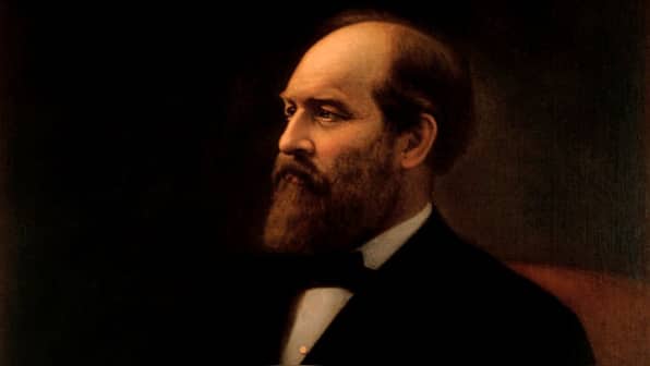 Presidents of the United States: James A Garfield, whose term cut down by assassination