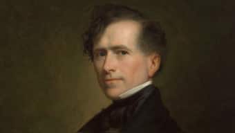 Franklin Pierce, oil on canvas, in the National Portrait Gallery, Washington, DC. Image courtesy: National Portrait Gallery, Smithsonian Institution, Washington, DC
