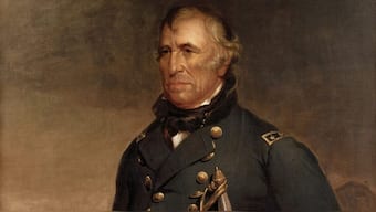 Zachary Taylor’s official presidential portrait. Image courtesy: whitehousehistory.org
