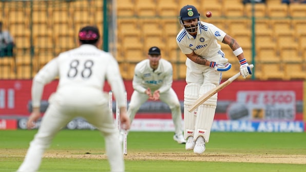 India bowled out for lowest total at home as New Zealand pacers decimate hosts at Chinnaswamy