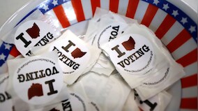 From swing states to voters: The big numbers of the US election