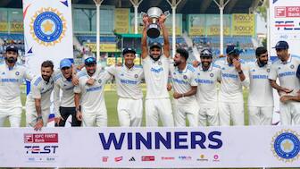 WTC final scenarios: India have moved closer to the summit clash by beating Bangladesh. Image: PTI