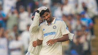 Washington Sundar took seven wickets on return to Test cricket after three years. Image: AP