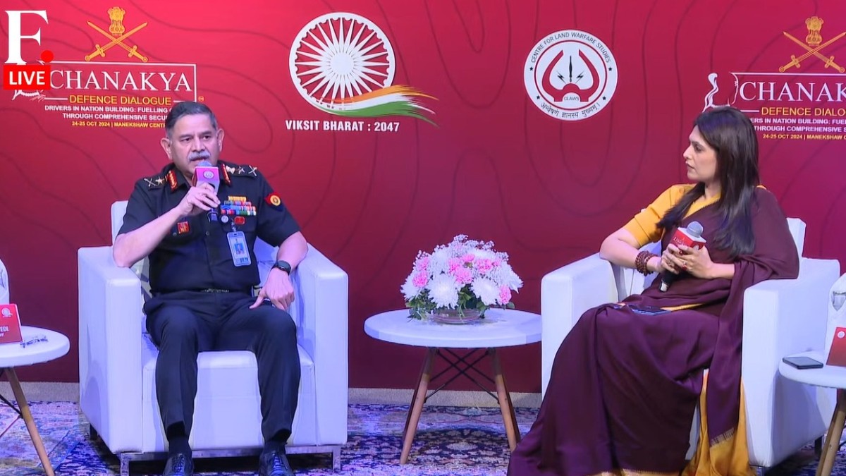 Indian Army chief General Upendra Dwivedi in an exclusive interview with Firstpost Managing Editor Palki Sharma. Indian Army chief General Upendra Dwivedi in an exclusive interview with Firstpost Managing Editor Palki Sharma.