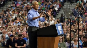 'How will he change things, has he ever changed diaper?': Obama blasts Trump in rally for Harris