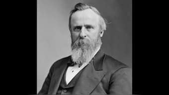 Rutherford B Hayes served as the 19th president of the United States. Image Courtesy: www.whitehouse.gov