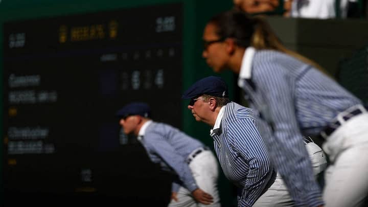 Wimbledon's replacement of line judges leaves officiating community in existential crisis Wimbledon's replacement of line judges leaves officiating community in existential crisis