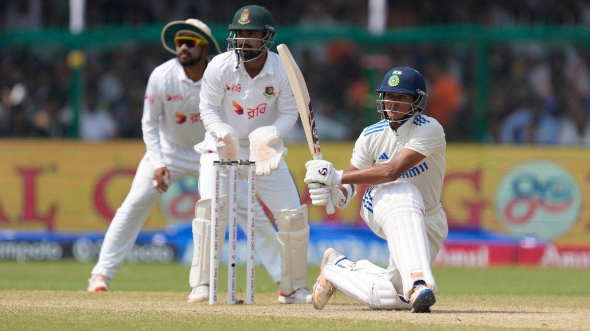 Another aggressive knock for Jaiswal as India demolish Bangladesh in Kanpur despite frustrating rain delay Another aggressive knock for Jaiswal as India demolish Bangladesh in Kanpur despite frustrating rain delay