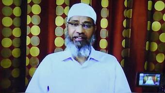 Islamic Research Foundation founder Zakir Naik. File image/ PTI 