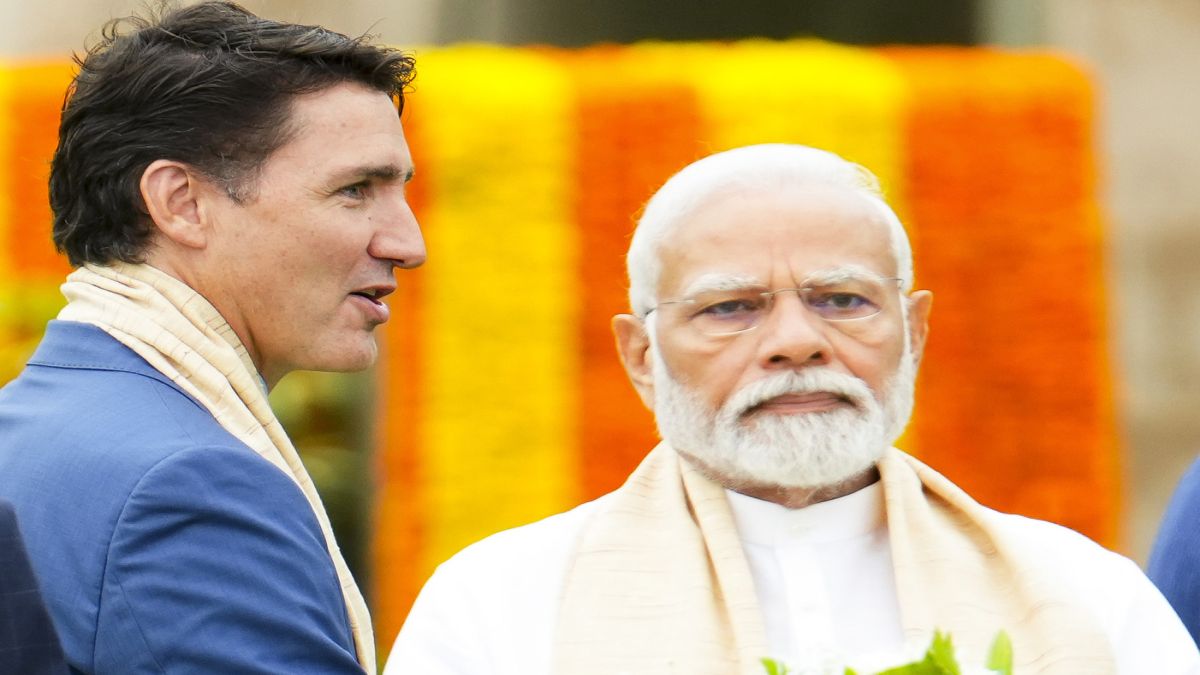 Ties between India and Canada have been sliding downwards following Justin Trudeau's claims that India is involved in the killing of Hardeep Singh Nijjar. File image/AP Ties between India and Canada have been sliding downwards following Justin Trudeau's claims that India is involved in the killing of Hardeep Singh Nijjar. File image/AP