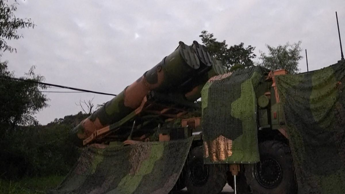 Chinese missiles being deployed at an undisclosed location during the "Joint Sword-2024B" military drills conducted by China around Taiwan. China deployed fighter jets and warships to encircle Taiwan, in drills Beijing said were aimed at sending a "stern warning" to "separatist" forces on the self-ruled island. AFP Chinese missiles being deployed at an undisclosed location during the "Joint Sword-2024B" military drills conducted by China around Taiwan. China deployed fighter jets and warships to encircle Taiwan, in drills Beijing said were aimed at sending a "stern warning" to "separatist" forces on the self-ruled island. AFP