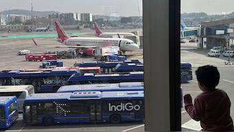 For the past three days, nearly 19 Indian flight services have been disrupted after bomb threats were received. All of them turned out to be false. File image/Reuters