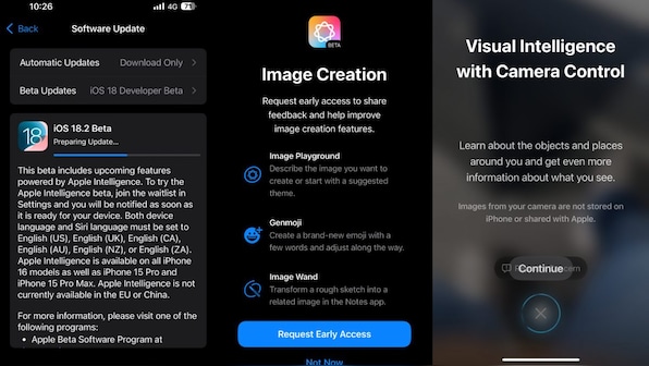 iPhone 16 finally gets a taste of Apple Intelligence, iOS 18.2 beta brings ChatGPT, Image Playground & Genmoji