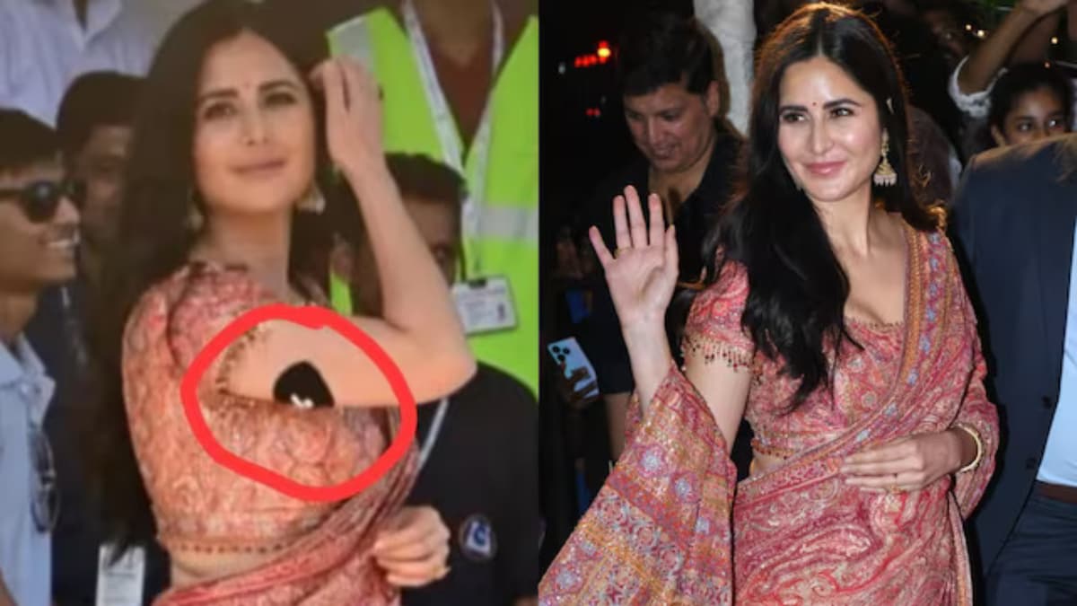 Katrina Kaif raises health concerns as she gets spotted with a black patch in viral video, users ask 'Is she diabetic?'