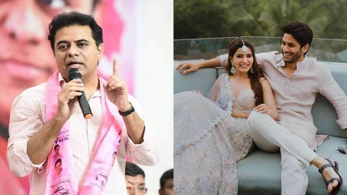 Congress leader Konda Surekha reveals Samantha Ruth Prabhu and Naga Chaitanya's divorce happened because of BRS working president KT Rama Rao, actress responds, 'I hope you realise...'