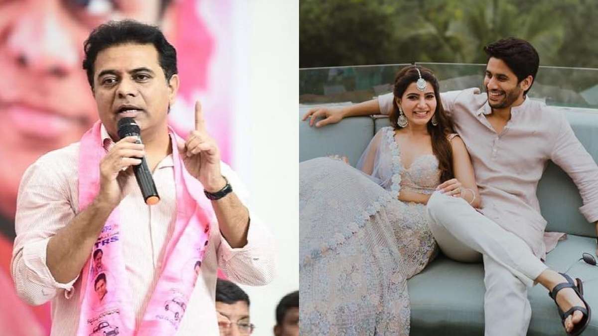 Congress leader Konda Surekha reveals Samantha Ruth Prabhu and Naga Chaitanya's divorce happened because of BRS working president KT Rama Rao, actress responds, 'I hope you realise...' Congress leader Konda Surekha reveals Samantha Ruth Prabhu and Naga Chaitanya's divorce happened because of BRS working president KT Rama Rao, actress responds, 'I hope you realise...'