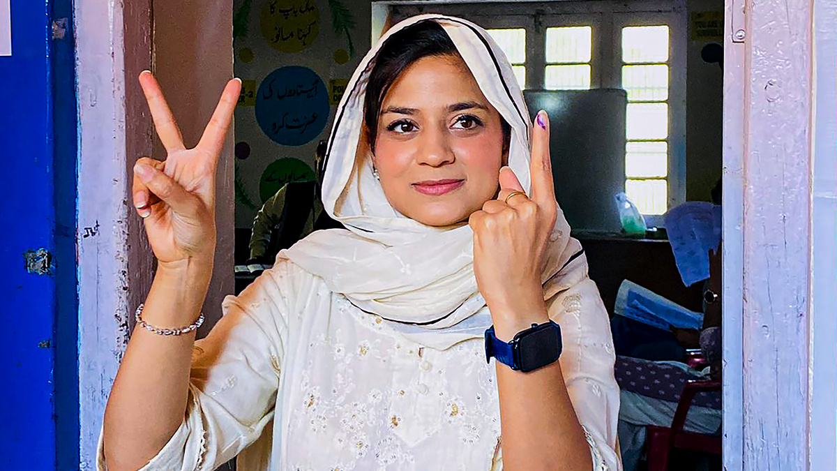 Iltija Mufti thanked her party workers and added that she accepts “the verdict of the people." Iltija Mufti thanked her party workers and added that she accepts “the verdict of the people."