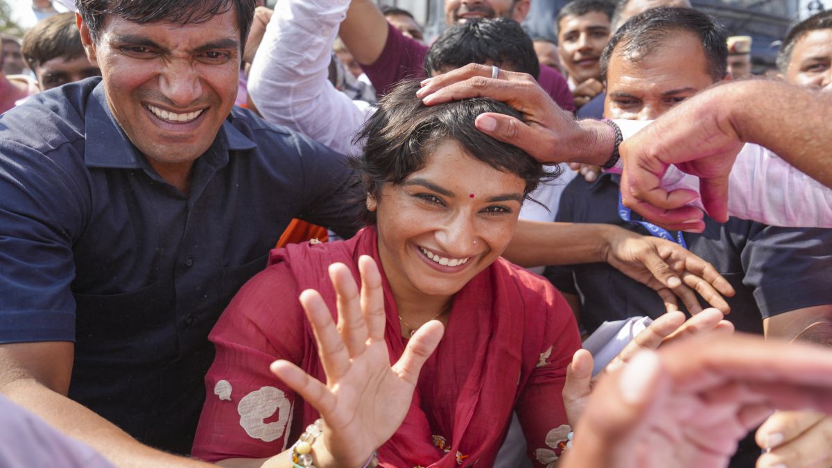 Haryana Assembly election results: How Vinesh Phogat scored a win in her political dangal Haryana Assembly election results: How Vinesh Phogat scored a win in her political dangal