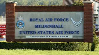 US Air Force spotted unidentified drones flying over UK's RAF Lakenheath, Mildenhall and Feltwell. AP