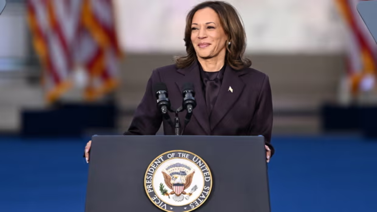 Kamala Harris gives concession speech at Howard University. AFP Kamala Harris gives concession speech at Howard University. AFP