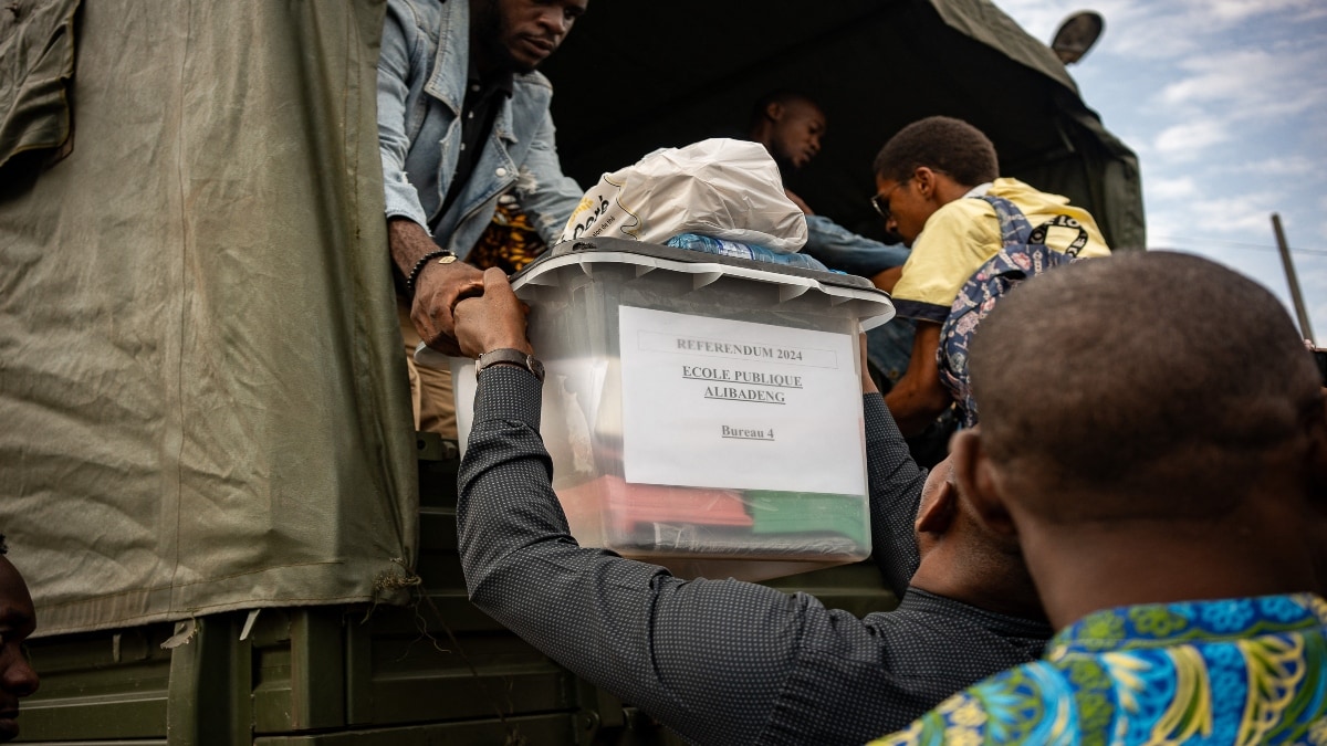 Gabon holds referendum on a new constitution, Junta calls it a 'turning point'