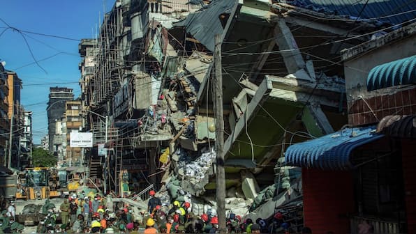 Four-floor building collapses in Tanzania's commercial hub, 5 dead