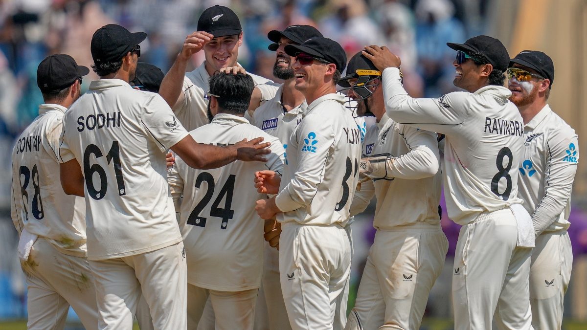 New Zealand completed a historic 3-0 Test series win over India in Mumbai on Sunday. AP  New Zealand completed a historic 3-0 Test series win over India in Mumbai on Sunday. AP