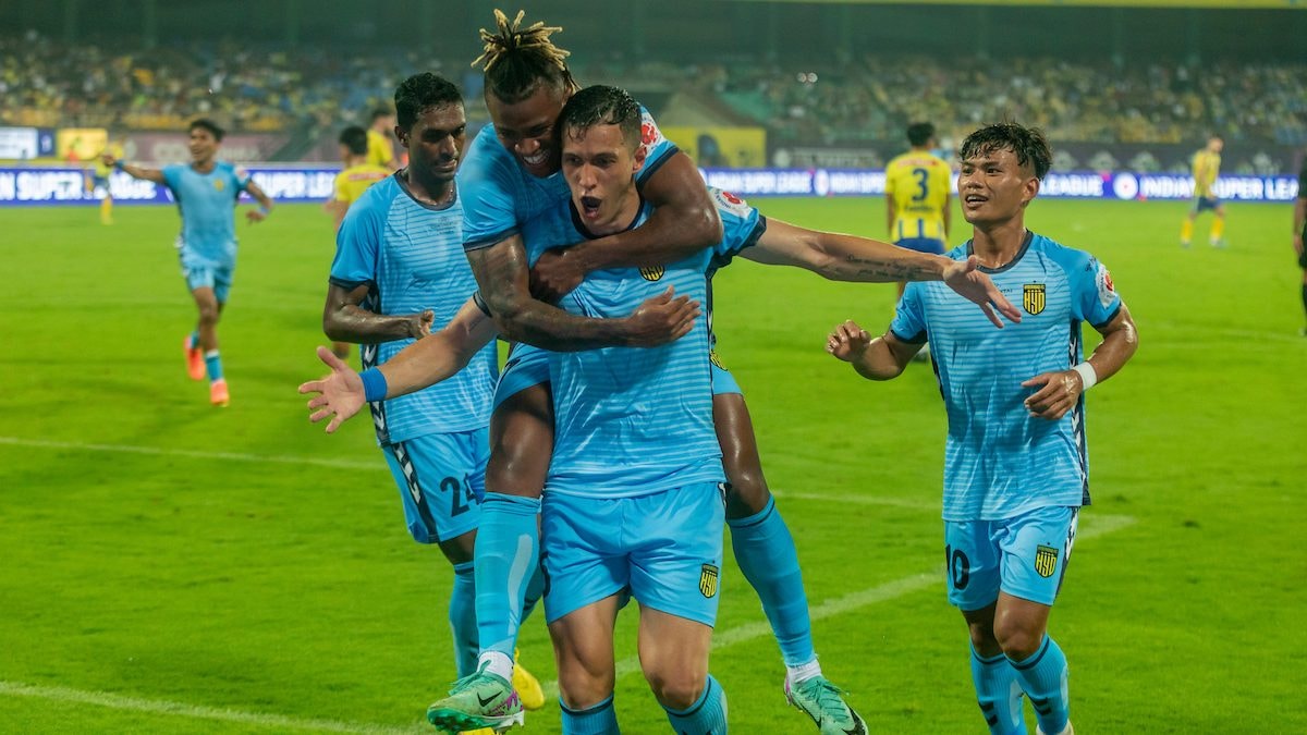 ISL 2024-25: Hyderabad FC sink Kerala Blasters with Andrei Alba goals