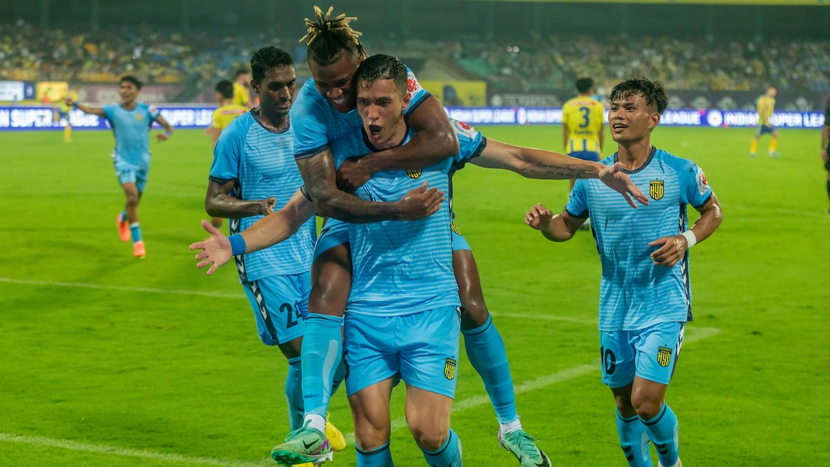ISL 2024-25: Hyderabad FC sink Kerala Blasters with Andrei Alba goals ISL 2024-25: Hyderabad FC sink Kerala Blasters with Andrei Alba goals
