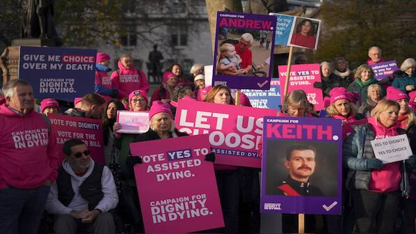 UK lawmakers approve assisted-dying bill to grant some terminally ill right to end lives