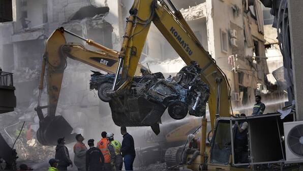 Israeli airstrikes rock Beirut, killing 20 as diplomats scramble for ceasefires