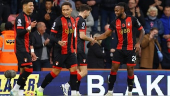 Bournemouth defeated Manchester City 2-1 in the Premier League on Saturday. Reuters 