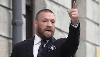 Conor McGregor allegedly raped the woman in a Dublin hotel in December 2018. AP image