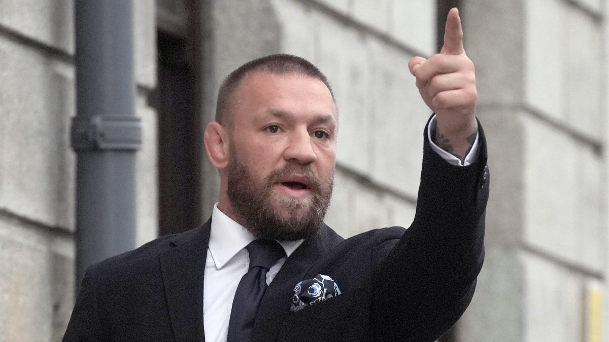 Conor McGregor allegedly raped the woman in a Dublin hotel in December 2018. AP image Conor McGregor allegedly raped the woman in a Dublin hotel in December 2018. AP image