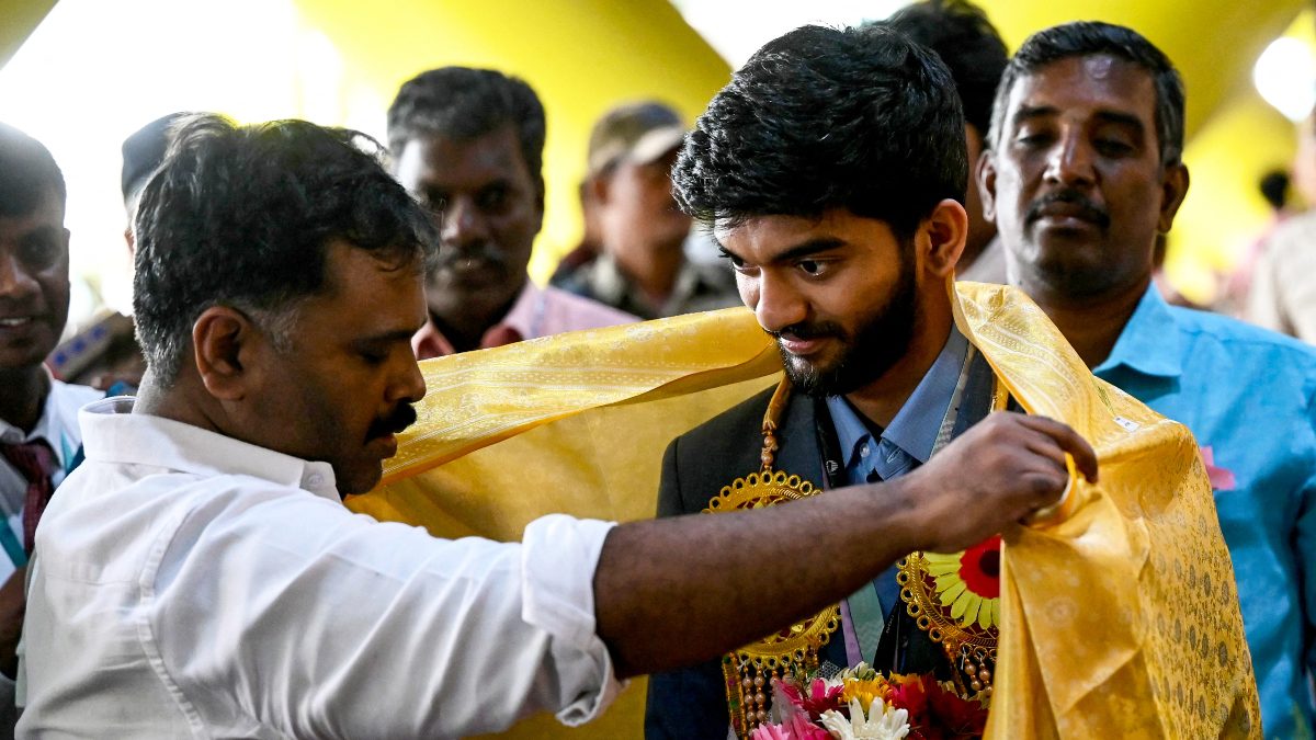 D Gukesh has been compared to Virat Kohli by mental coach Paddy Upton. Image: AFP 
 D Gukesh has been compared to Virat Kohli by mental coach Paddy Upton. Image: AFP