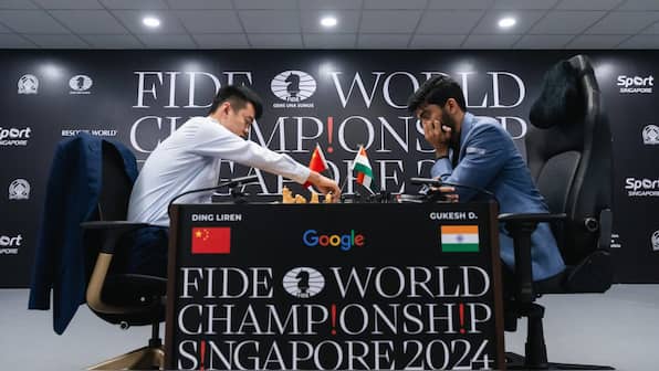 D Gukesh vs Ding Liren Highlights: Gukesh beats Liren in Round 3, wins his first match in World Chess Championship 2024