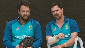 Australian bowling coach Daniel Vettori will be at the IPL auction when Aussies take on India in Perth Test. Image: PTI
