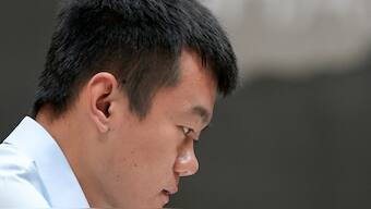 Ding Liren is worried about losing badly against D Gukesh in the World Chess Championship. Reuters 