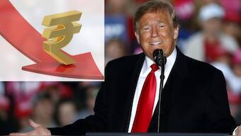 The early US election results, indicating Donald Trump's win,  boosted the dollar and weighed on the Indian currency. Source: AP | Moneycontrol.