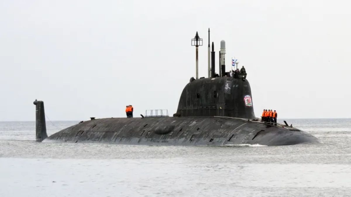 The photograph shows Russian nuclear-powered submarine Kazan. (Photo: Reuters) The photograph shows Russian nuclear-powered submarine Kazan. (Photo: Reuters)