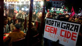 Paris has experienced a number of anti-Israel and pro-Palestine protests over the last few days. Image: Reuters