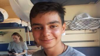 Arseny Turbin, a 15-year-old schoolboy, hails from the small town of Livny in Russia’s western Oryol region, which is about 450 kilometres south of Moscow. Image Courtesy: @OvdInfo/X