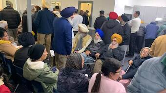 A consular camp held by the Indian Consulate in Canada. Source: FILE | X | @IndiainToronto