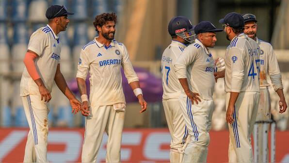 IND vs NZ: Spinners bamboozle Kiwis once again as India boost hopes of consolation win on Day 2 in Mumbai