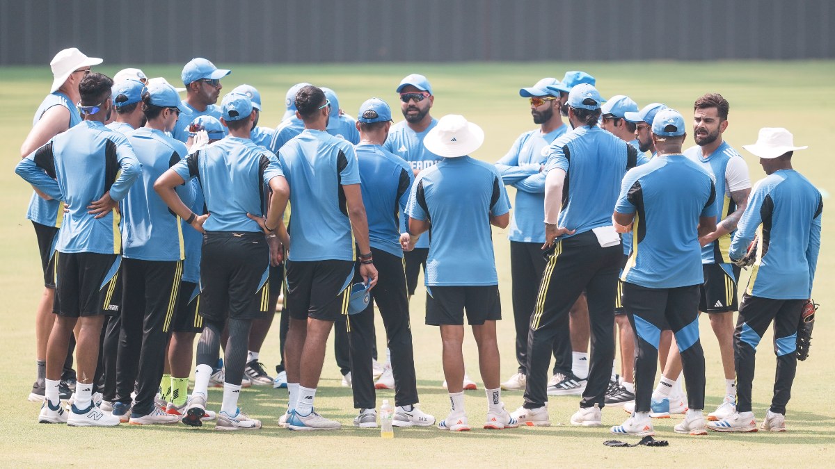 India players train at Mumbai's Wankhede Stadium ahead of the third Test against New Zealand. PTI India players train at Mumbai's Wankhede Stadium ahead of the third Test against New Zealand. PTI