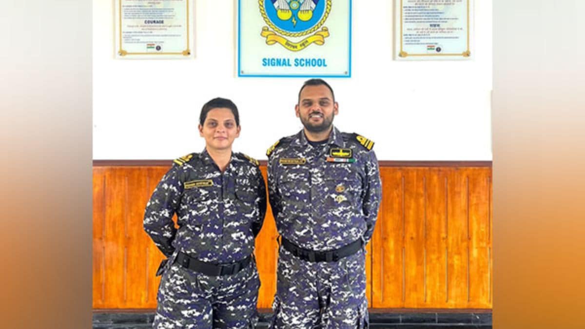 Brother & Sister Lead Indian Navy Ships