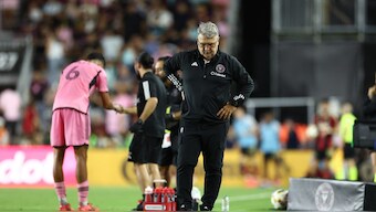 Inter Miami coach Gerardo Martino also managed Lionel Messi at Barcelona. Image: Reuters