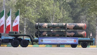 The S-300 missile system is seen during the National Army Day parade ceremony in Tehran, Iran, April 17, 2024. (Photo: Reuters)